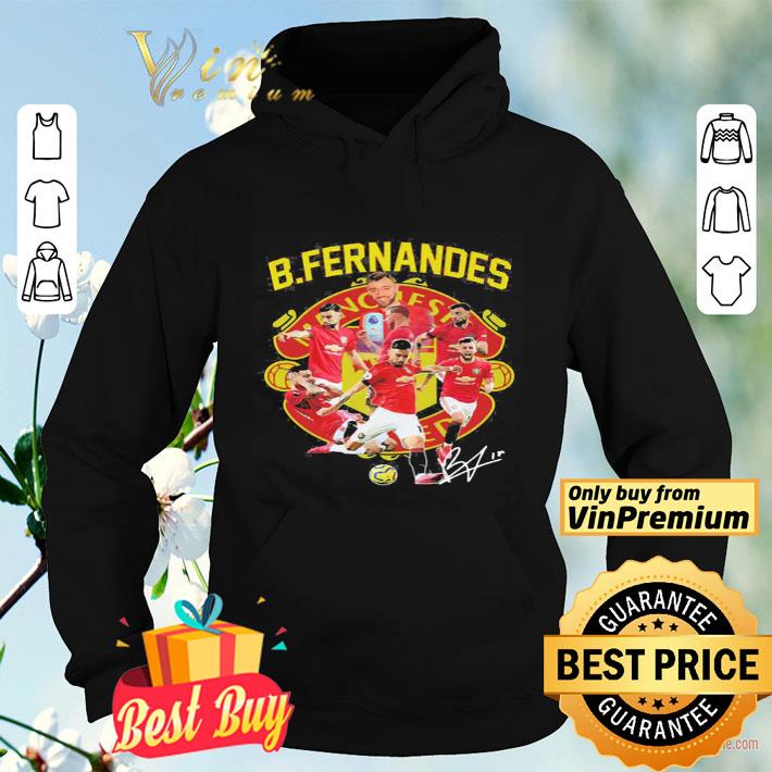 Manchester United B. Fernandes signature shirt