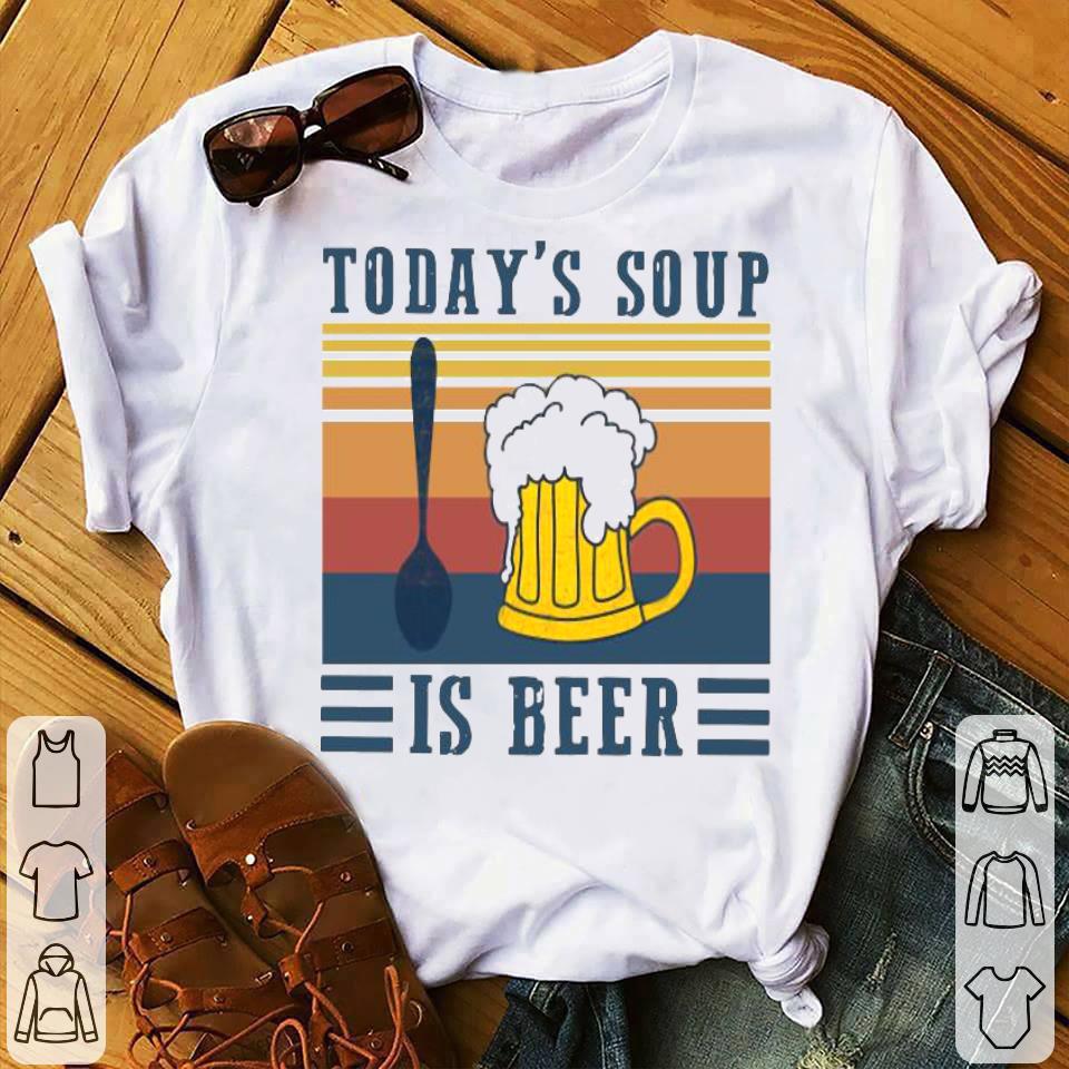 Today’s Soup Is Beer Vintage Retro Shirt 10 Today’s Soup Is Beer Vintage Retro Shirt