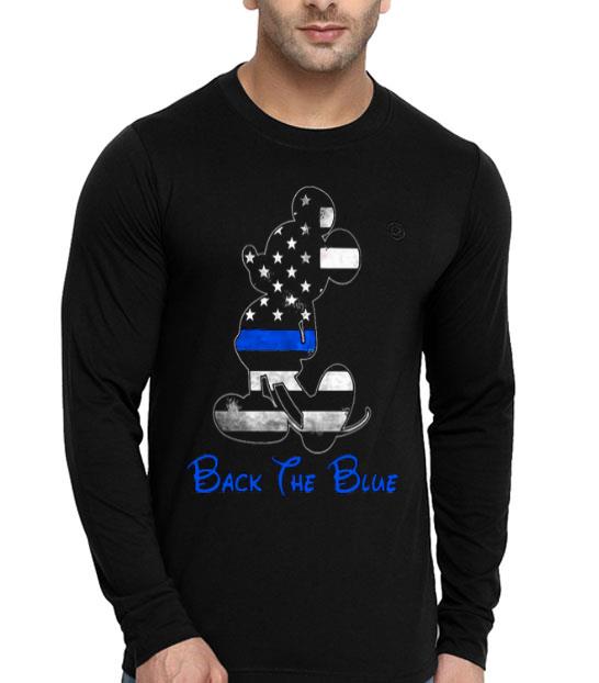 1e5c9d42 mickey mouse flag back the blue shirt 4 - Mickey Mouse Flag Back The Blue Shirt