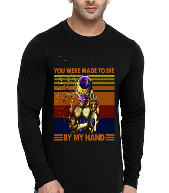 1ef42ab7 golden frieza you were made to die by my hand vintage retro shirt 4 - Golden Frieza You Were Made To Die By My Hand Vintage Retro Shirt