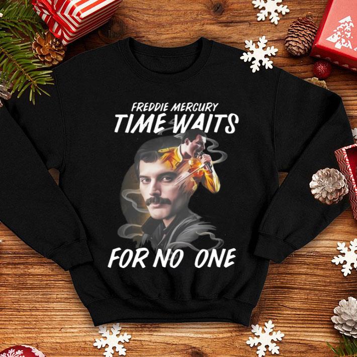 Freddie Mercury Time Waits For No One shirt