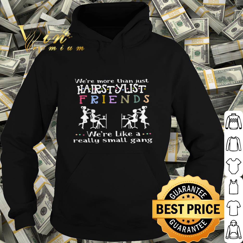 We’re More Than Just Hair Stylist Friends We’re Like A Really Small Gang shirt