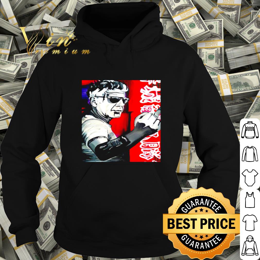 Tree Anthony Bourdain Fuck Middle Finger Poster shirt