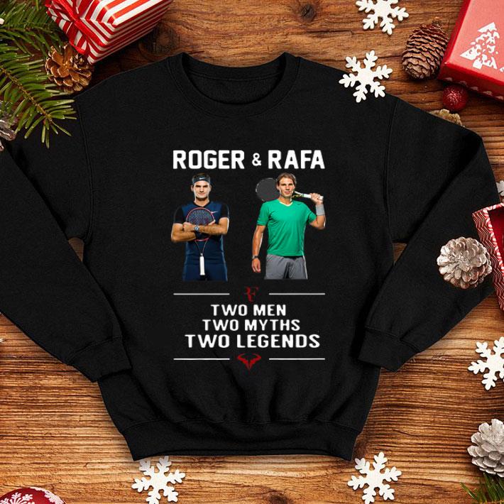 2b5ca952 roger and rafa two men two myths two legends shirt 4 - Roger And Rafa Two Men Two Myths Two Legends shirt
