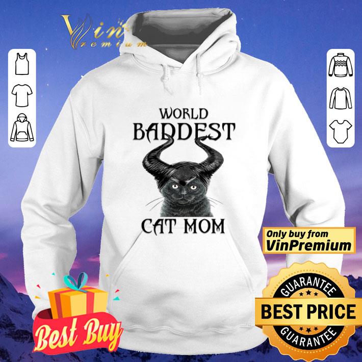 Worls Baddest Maleficent Cat Mom shirt 8 Worls Baddest Maleficent Cat Mom shirt