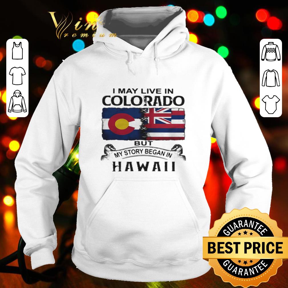I may live in Colorado but my story began in Minnesota shirt