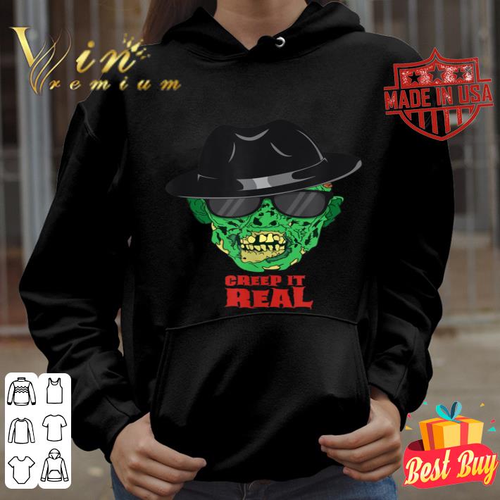 2eaba1ed creep it real halloween zombie for halloween party shirt 4 - Creep It Real Halloween Zombie for Halloween Party shirt