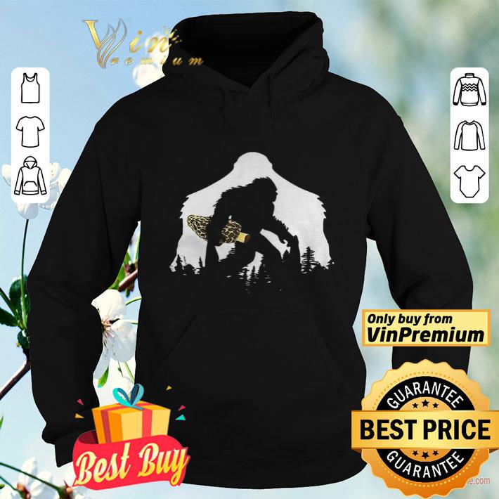 319f2541 good bigfoot with morel mushroom sasquatch shirt 4 - Good Bigfoot With Morel Mushroom Sasquatch shirt