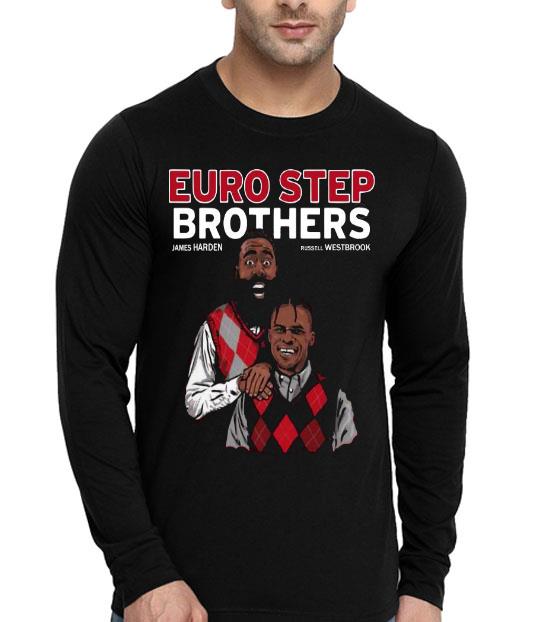 Euro Step Brothers James Harden Russell Westbrook NBA Player Shirt 10 Euro Step Brothers James Harden Russell Westbrook NBA Player Shirt