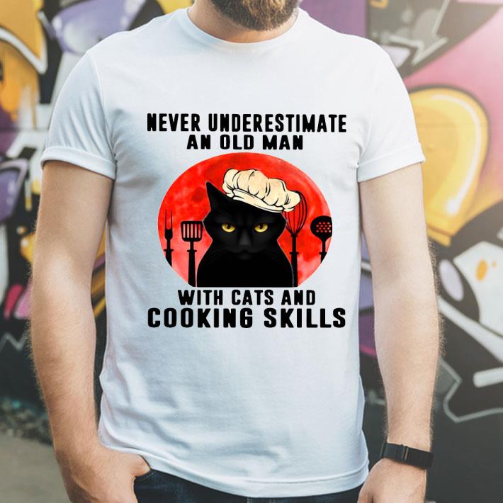 3ceeff1d never underestimate an old man with cats and cooking skills blood moon shirt 4 - Never Underestimate An Old Man With Cats And Cooking Skills Blood Moon Shirt