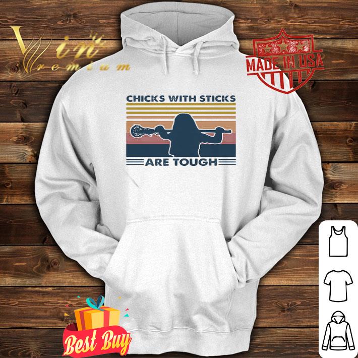 Disc Golf Chicks With Sticks Are Tough Vintage shirt
