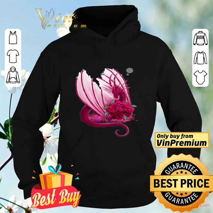 40d549d1 dragon pink roses flower shirt 4 - Dragon Pink Roses Flower shirt