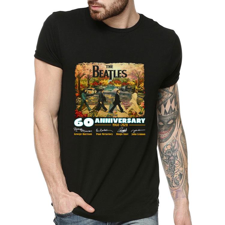 439b1acb the beatles abbey road 60th anniversary signature shirt 4 - The Beatles Abbey Road 60th Anniversary Signature Shirt