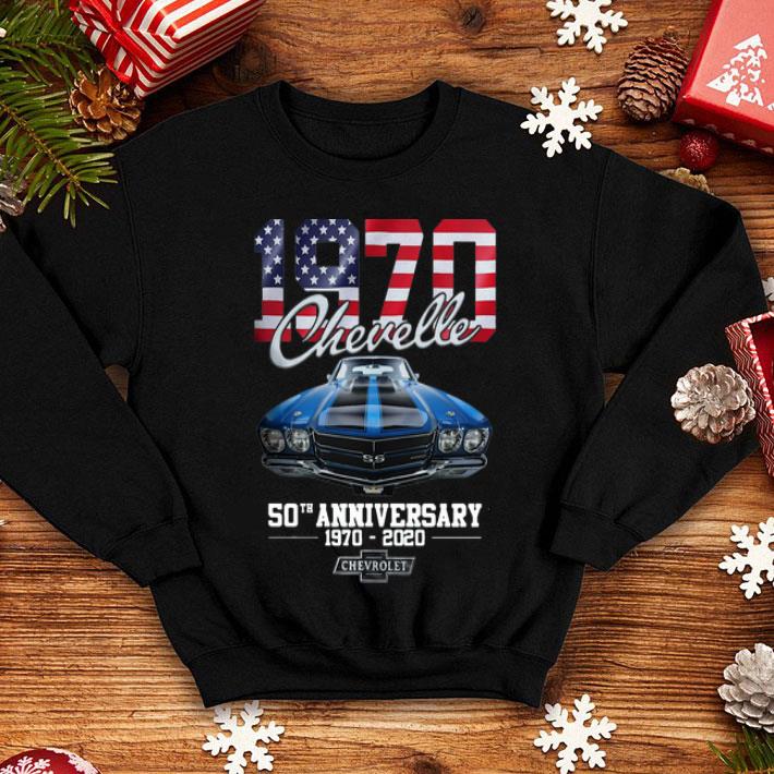 Chevelle 1970-2020 50th Anniversary Chevrolet American Flag shirt 8 Chevelle 1970-2020 50th Anniversary Chevrolet American Flag shirt
