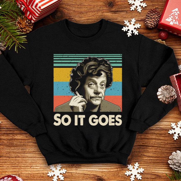 Kurt Vonnegut So It Goes Vintage shirt