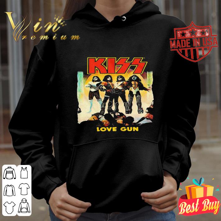 Kiss Band Love Gun Album shirt