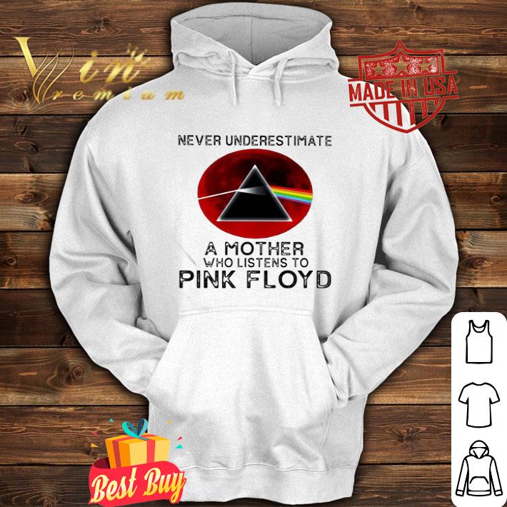 Never Underestimate A Mother Who Listens To Pink Floyd Sunset shirt