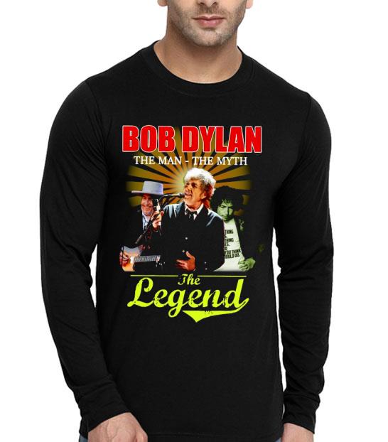 4bcfe1a8 bob dylan the man the myth the legend shirt 4 - Bob Dylan The Man The Myth The Legend Shirt