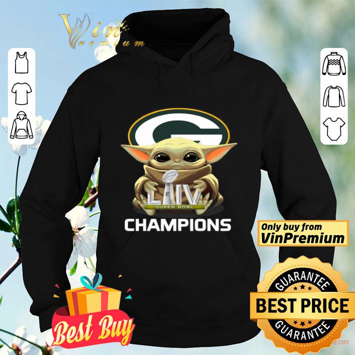 4c73aba4 baby yoda hug super bowl liv champions green bay packers shirt 4 - Baby Yoda Hug Super Bowl Liv Champions Green Bay Packers shirt
