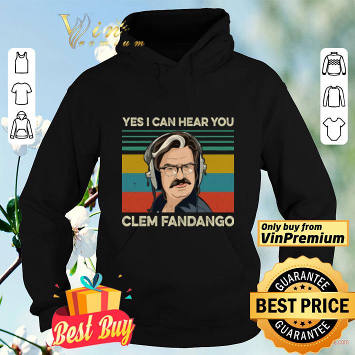 4cb88094 toast of london yes i can hear you clem fandango vintage shirt 4 - Toast Of London Yes I can hear you clem fandango vintage shirt