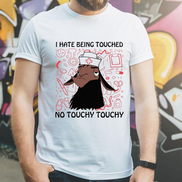 Kuzco Llama I Hate Being Touched No Touchy Touchy shirt 1 Kuzco Llama I Hate Being Touched No Touchy Touchy shirt