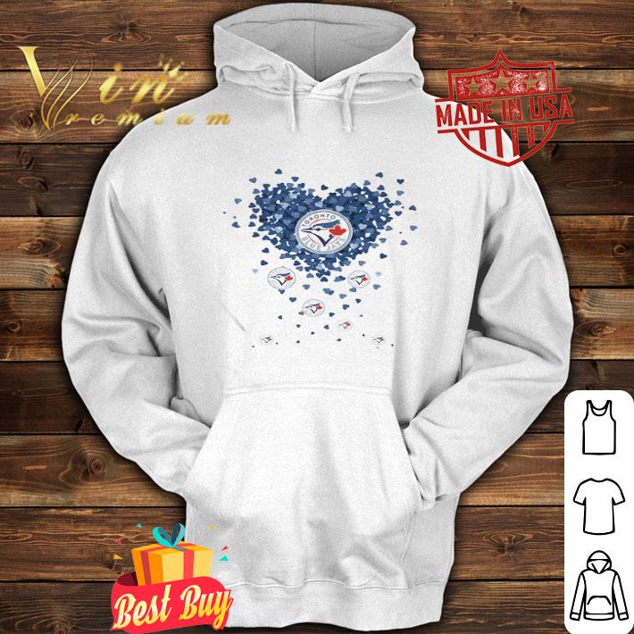 Love Toronto Blue Jays Tiny Hearts Shape shirt
