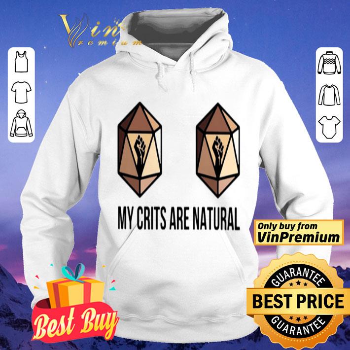 4ec5379b dungeons and dragons dice d20 black lives matter my crits are natural shirt 4 - Dungeons and Dragons Dice d20 black lives matter my crits are natural shirt