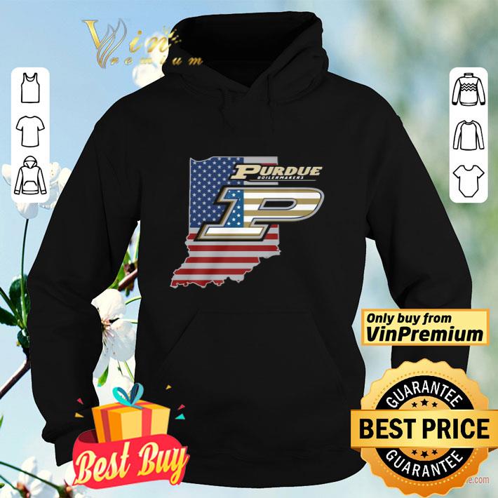 Purdue Boilermakers American Flag shirt