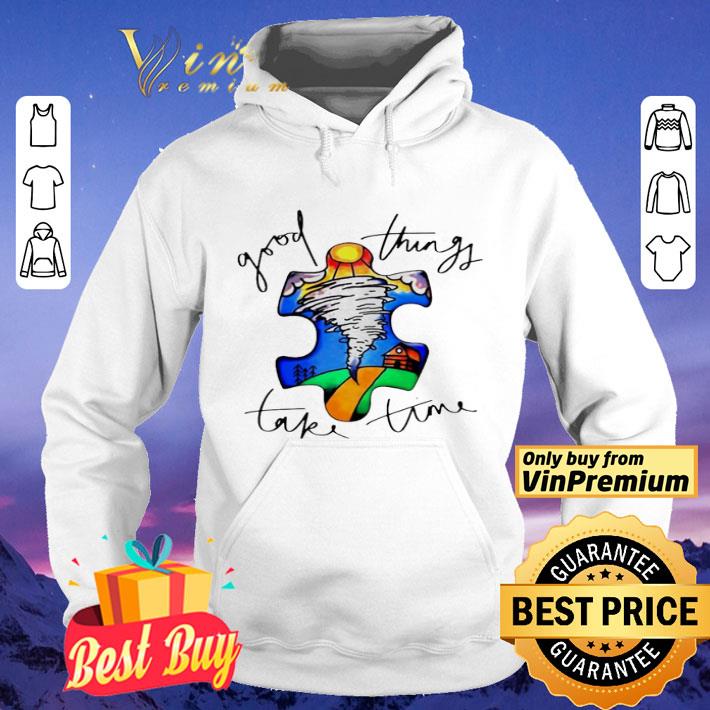 Autism good things take time shirt 8 Autism good things take time shirt