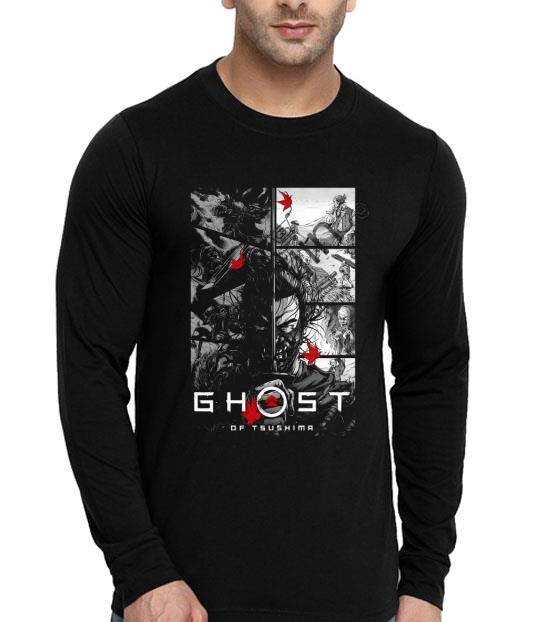 5017df90 ghost of tsushima poster shirt 4 - Ghost Of Tsushima Poster Shirt