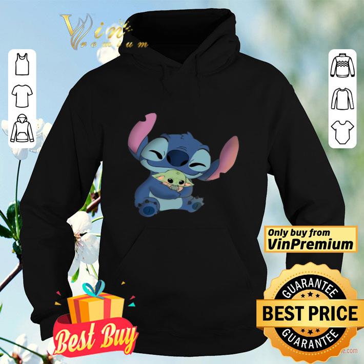 505038d2 stitch hug baby yoda shirt 4 - Stitch Hug Baby Yoda shirt