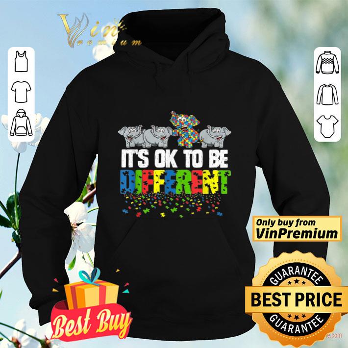 50961291 elephant it s ok to be different autism awareness shirt 4 - Elephant It's Ok To Be Different Autism Awareness shirt