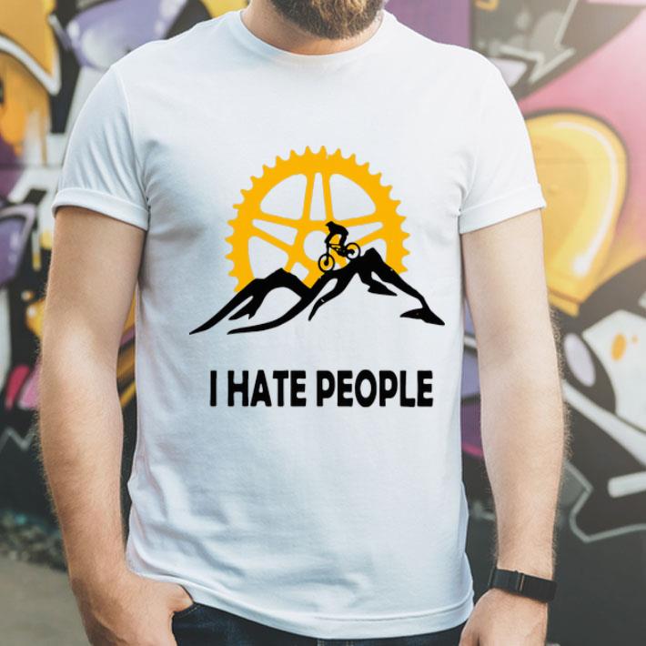 I Hate People Cycling Mountain Biking shirt