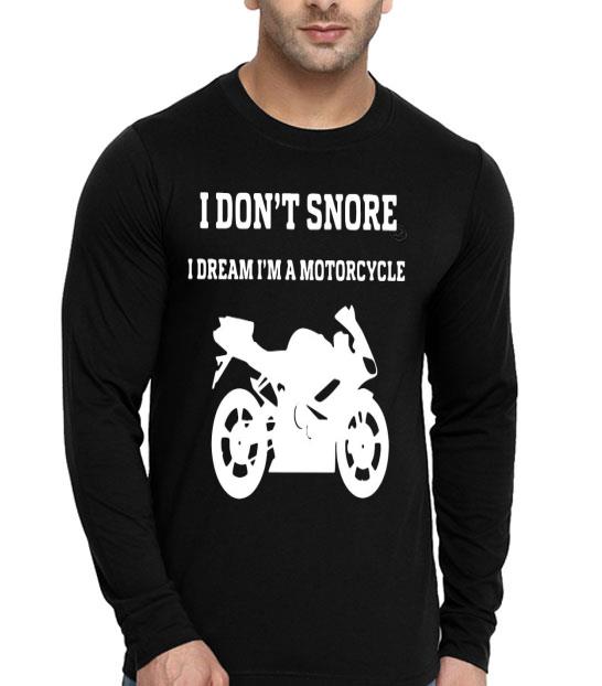 530e8bab motorcycle i don t snore i dream i m a shirt 4 - Motorcycle I Don’t Snore I Dream I’m A Shirt