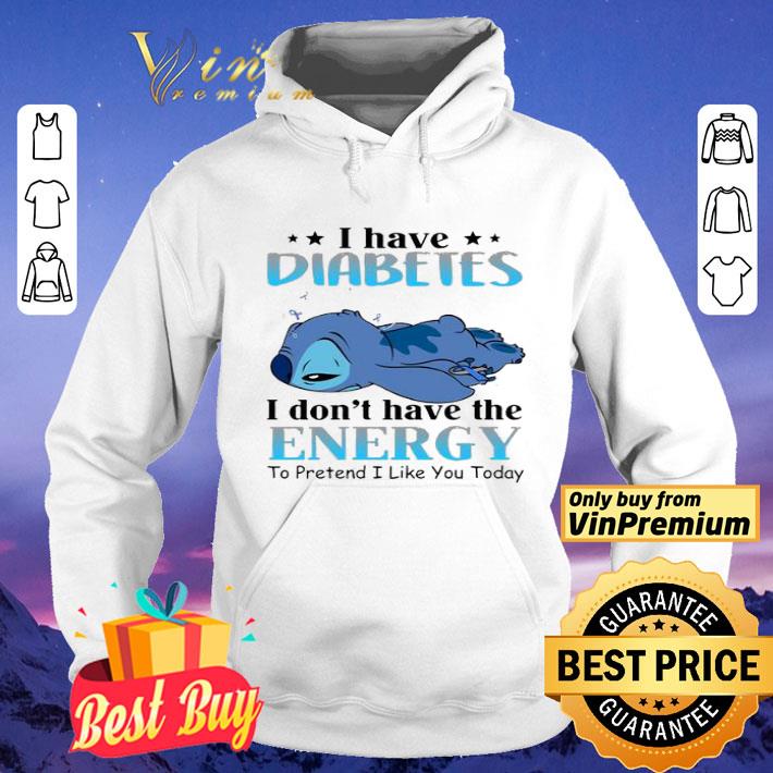 5322fceb stitch i have diabetes i don t have the energy shirt 4 - Stitch I have diabetes I don’t have the energy shirt
