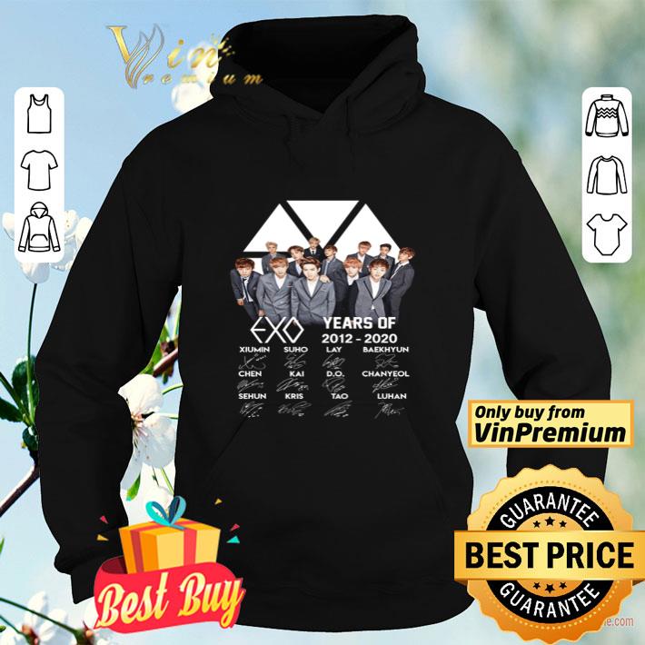 538ef33c exo 8th anniversary 2012 2020 signatures shirt 4 - Exo 8th anniversary 2012 2020 signatures shirt