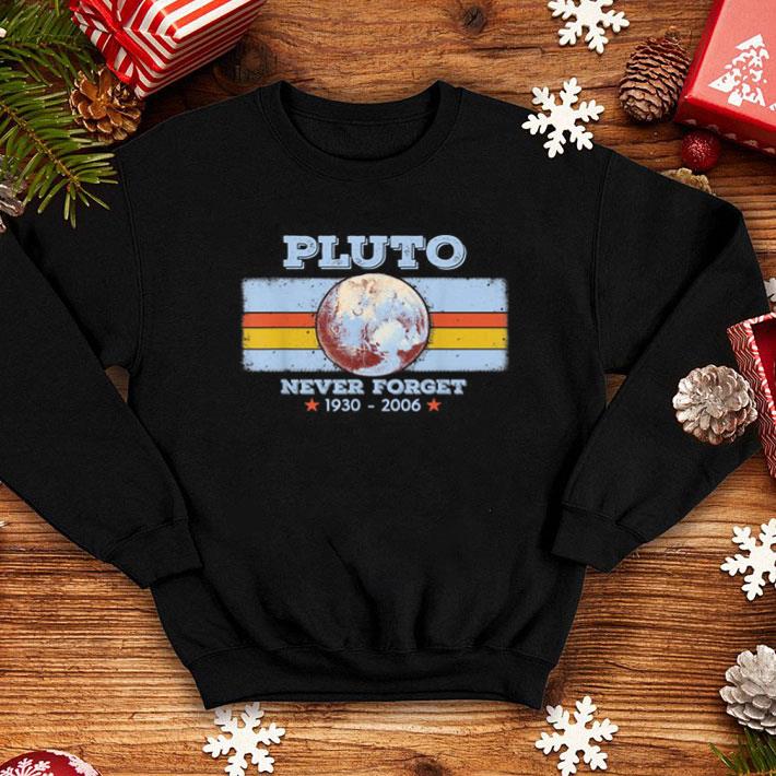 Planet Pluto Never Forget 1930-2006 shirt 8 Planet Pluto Never Forget 1930-2006 shirt
