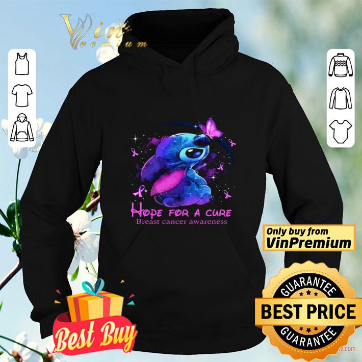 Stitch Hope For A Cure Breast Cancer Awareness shirt 56dd4f88 stitch hope for a cure breast cancer awareness shirt 4 - Stitch Hope For A Cure Breast Cancer Awareness shirt