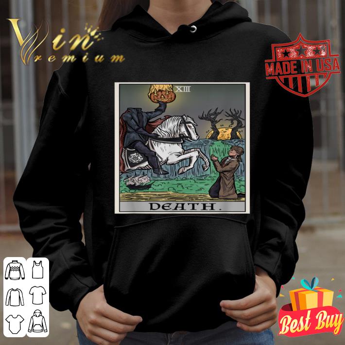 Death Tarot Card Headless Horseman Halloween Spooky Gothic shirt 592082dd death tarot card headless horseman halloween spooky gothic shirt 4 - Death Tarot Card Headless Horseman Halloween Spooky Gothic shirt