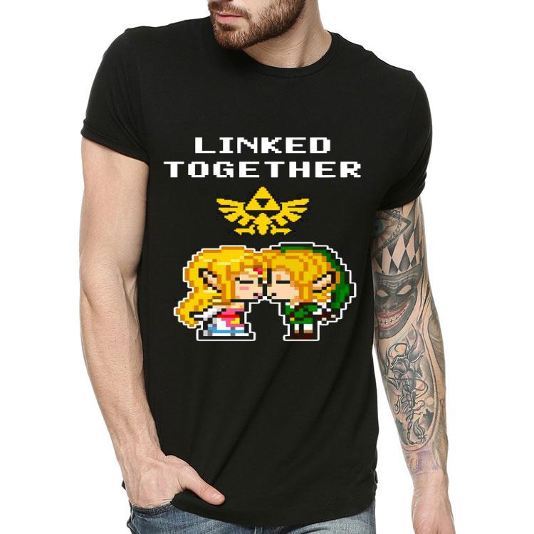 Linked Together Zelda X Link Shirt 5a397d25 linked together zelda x link shirt 4 - Linked Together Zelda X Link Shirt