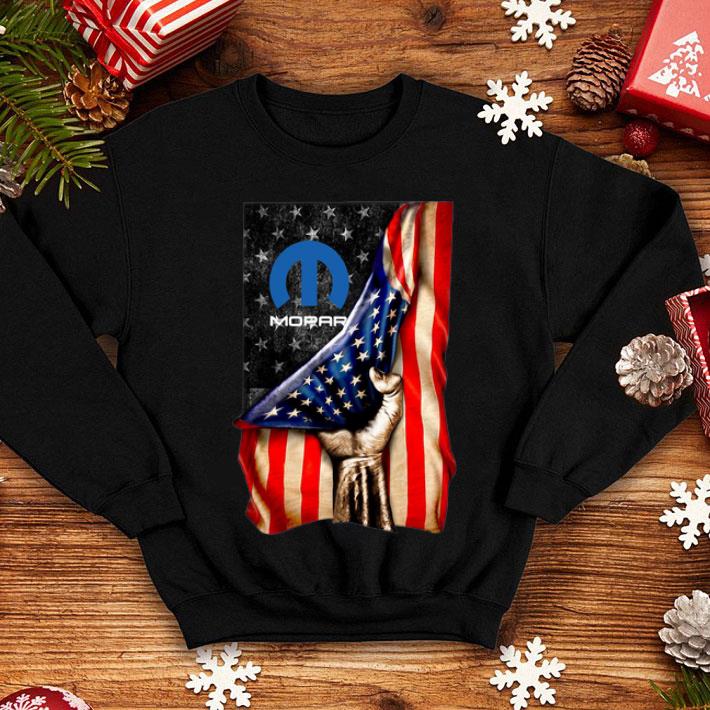 Mopar Inside American Flag Strong Hand shirt