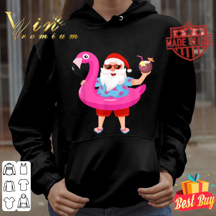 Christmas in July Santa Hawaiian Unicorn Swim Summer Gift T-Shirt 5b1ad293 christmas in july santa hawaiian unicorn swim summer gift t shirt 4 - Christmas in July Santa Hawaiian Unicorn Swim Summer Gift T-Shirt
