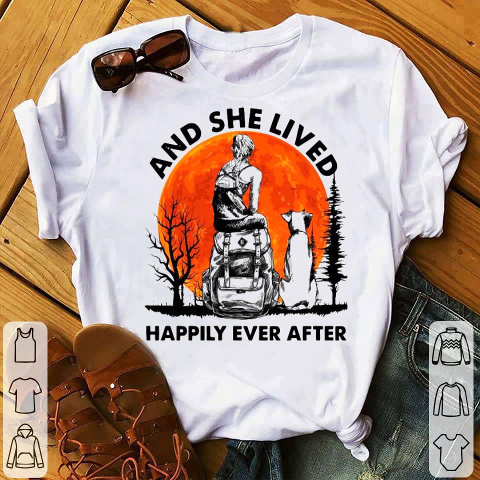 5b7a2be9 and she lived happily ever after moon shirt 4 - And She Lived Happily Ever After Moon Shirt