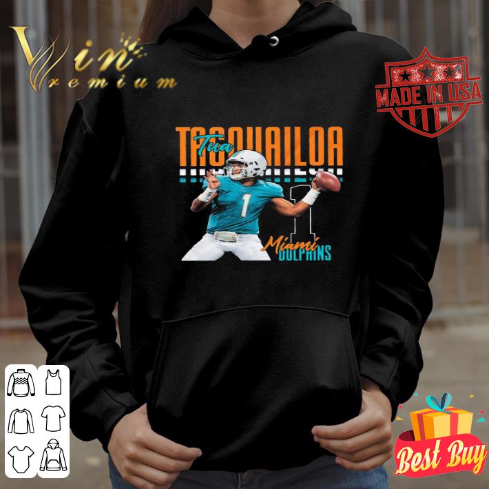 Tua Tagovailoa 1 Miami Dolphins Football Player shirt