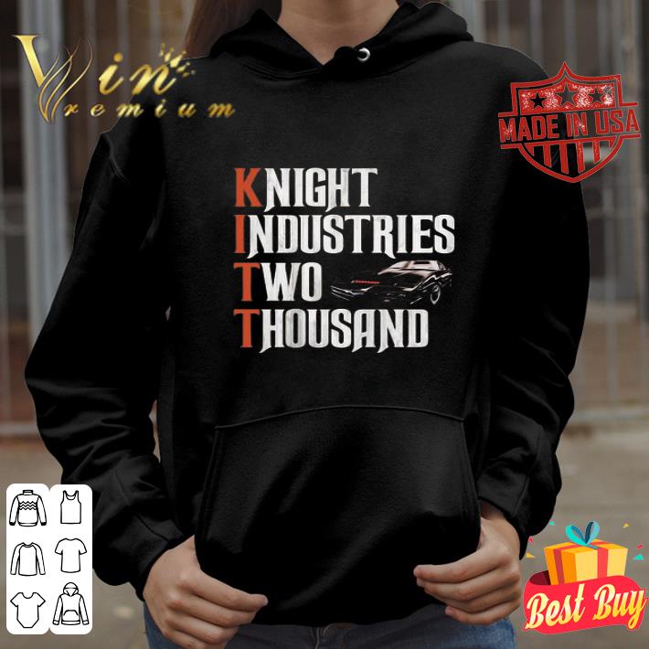 Knight rider two thousand car shirt
