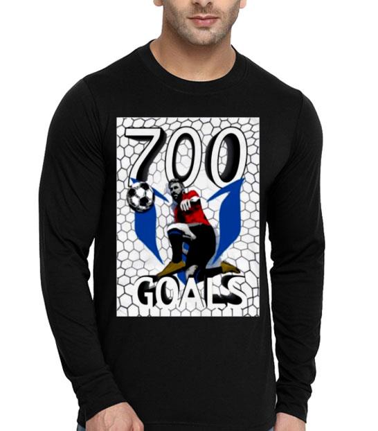 Lionel Messi 700 Goals Congratulations Shirt