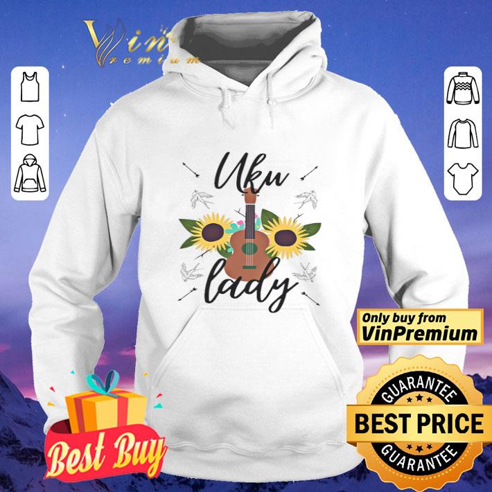 Ukulele And Sunflower Lady shirt