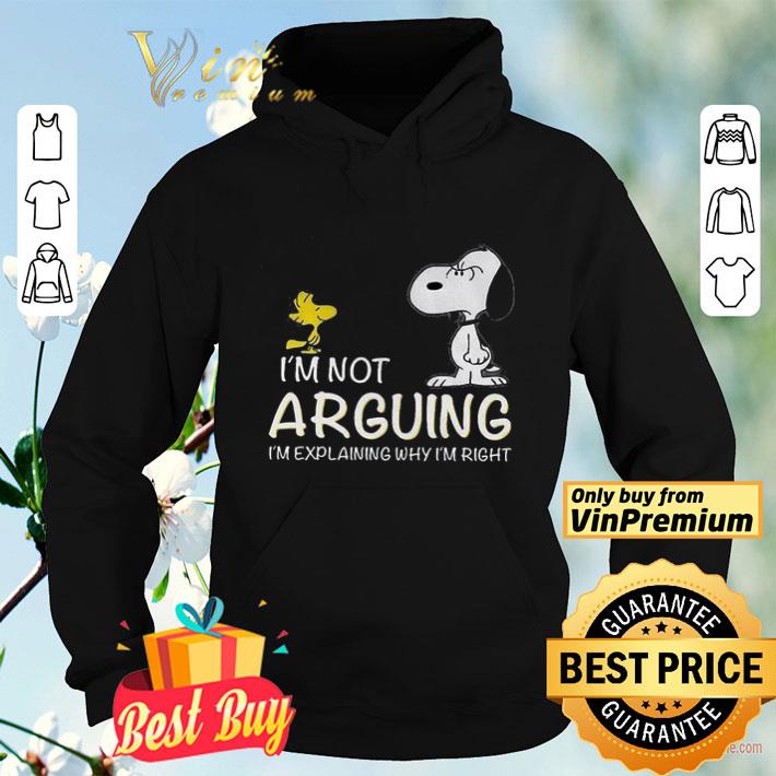Snoopy And Woodstock I'm Not Arguing Im Explaining Why I'm Right shirt 5ef75ec8 snoopy and woodstock i m not arguing im explaining why i m right shirt 4 - Snoopy And Woodstock I'm Not Arguing Im Explaining Why I'm Right shirt