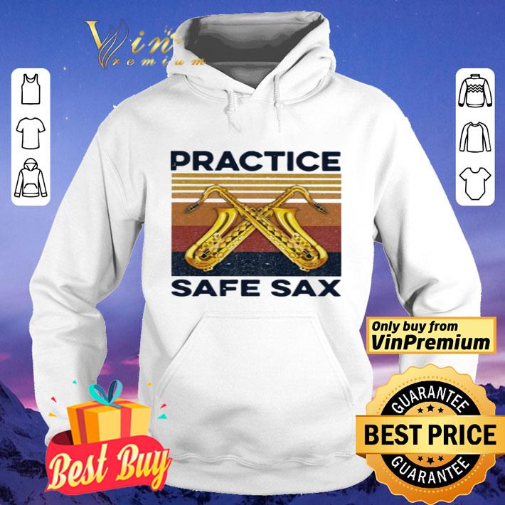 Practice safe sax vintage shirt