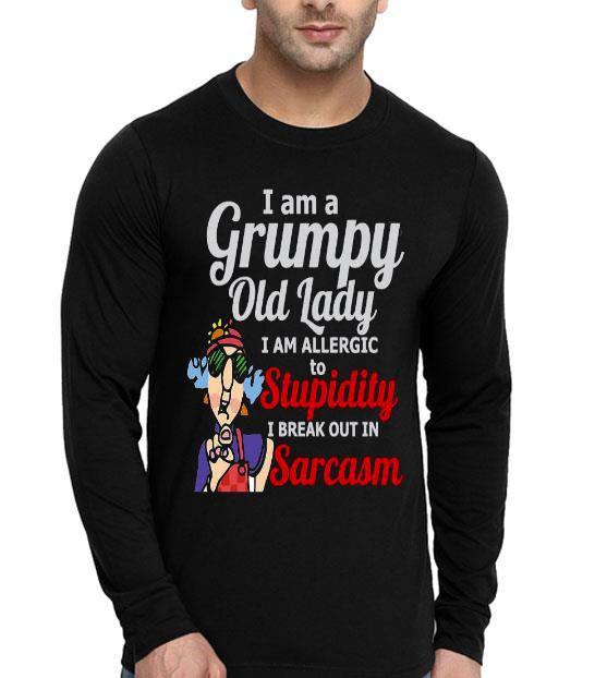 I Am A Grumpy Old Lady I Am Allergic To Stupidity I Break Out In Sarcasm Shirt 61bfec47 i am a grumpy old lady i am allergic to stupidity i break out in sarcasm shirt 4 - I Am A Grumpy Old Lady I Am Allergic To Stupidity I Break Out In Sarcasm Shirt